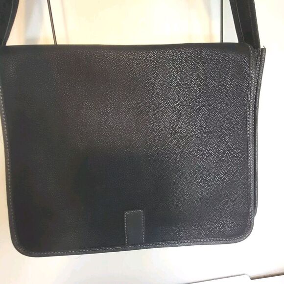 Handmade Laptop Satchel Laptop Messenger Tote Mail Bag Briefcase 15x14 inch - Picture 2 of 9